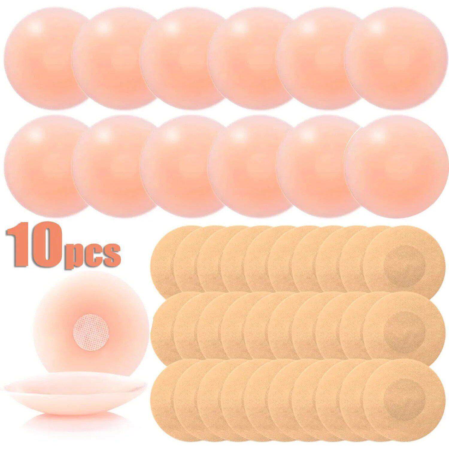硅胶乳头套可重覆使用的妇女胸罩贴纸乳房善待动物