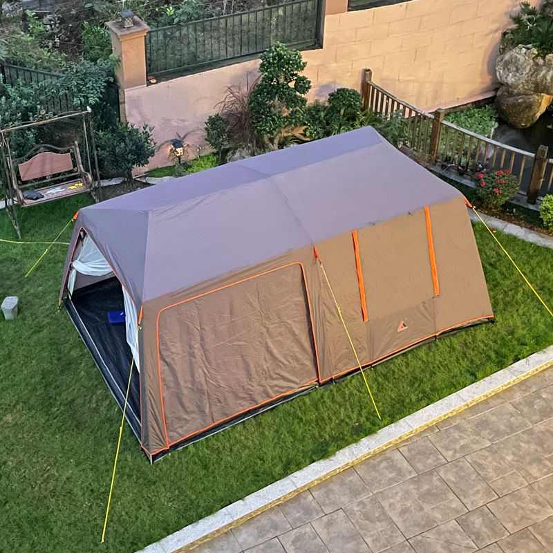 遮阳防晒抗露营双层户外帐篷两防暴雨一厅风室