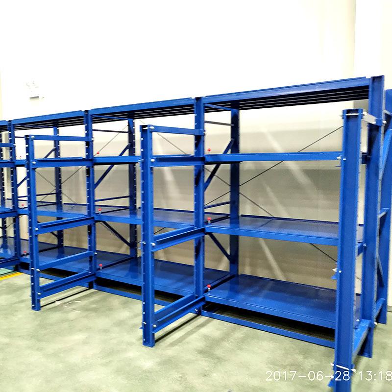 苏州太仓抽屉货架仓储可拆装移动模具货架仓库重型置物模具货架