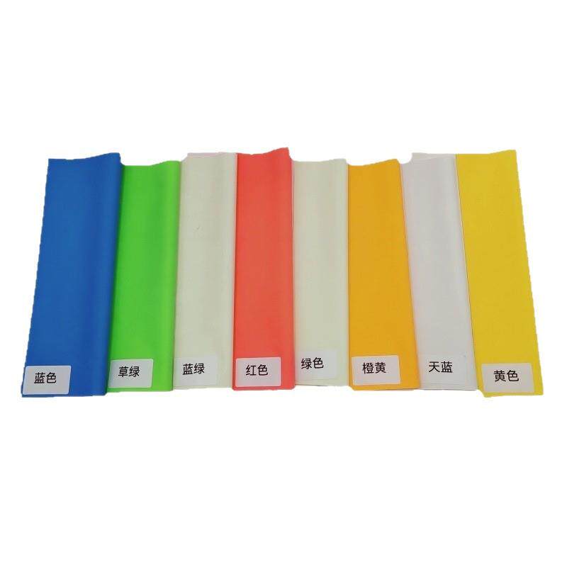 现货高亮绿色夜光发光布长余辉化纤服装荧光布面料舞台专用蓄光布