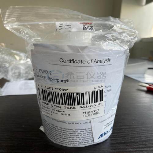 430122821401赛默飞调谐液iCAP 6000 ulti Element Test Solution