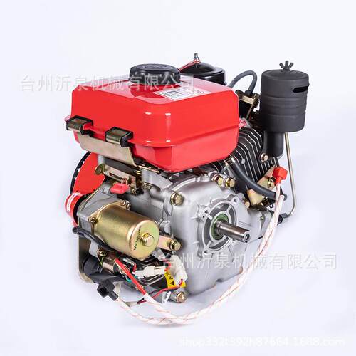 汽油柴油机170F190F发动机单缸四冲程风冷小型微耕机膨化机发动机