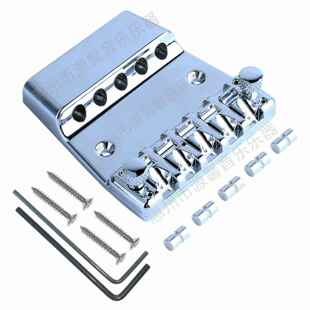 电吉他电贝斯五弦琴桥拉弦板电贝司弦桥下驹Bass拉线器