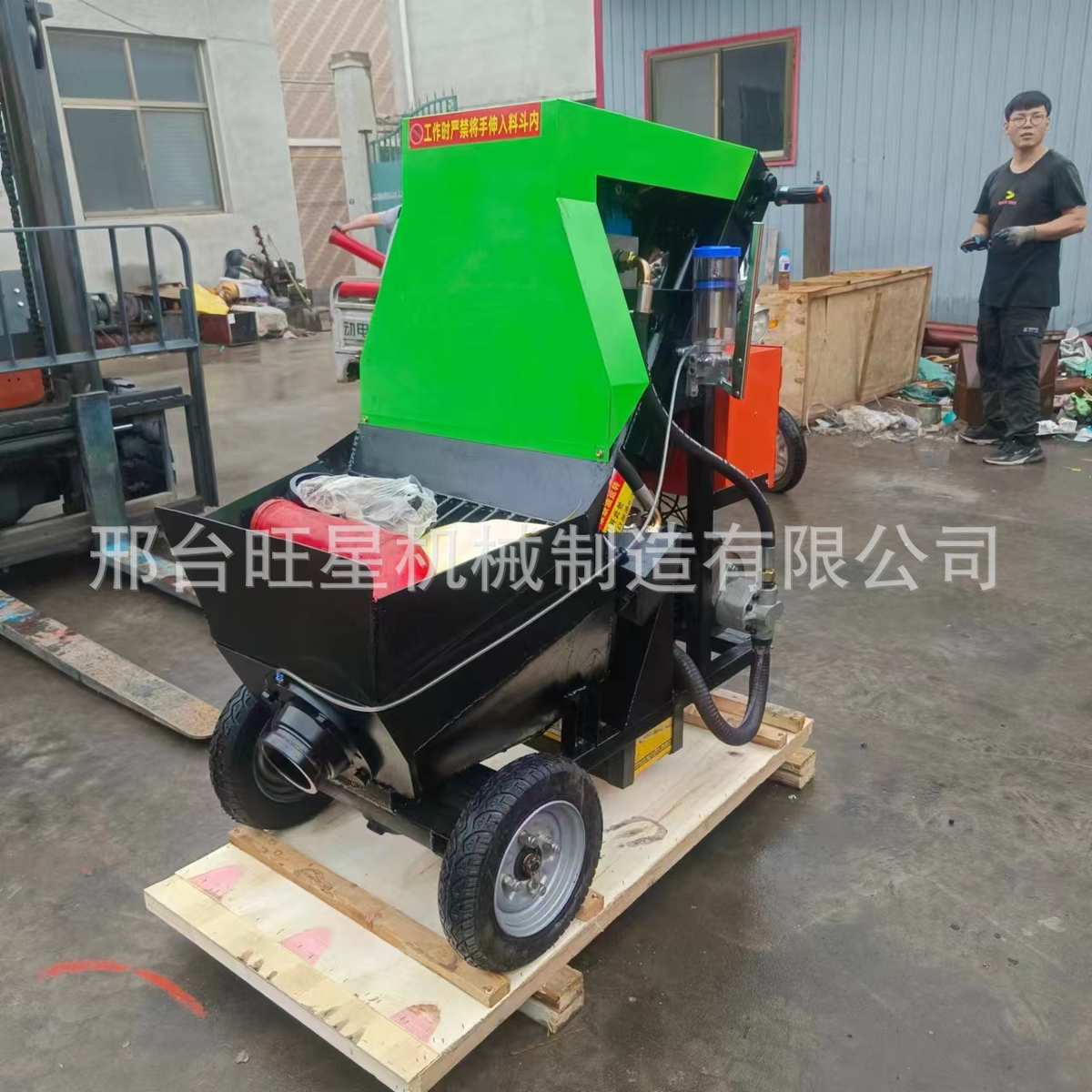 二次浇筑地石砂泵厂输送泵混凝土泥细构造浆水输送泵小型泵上料机