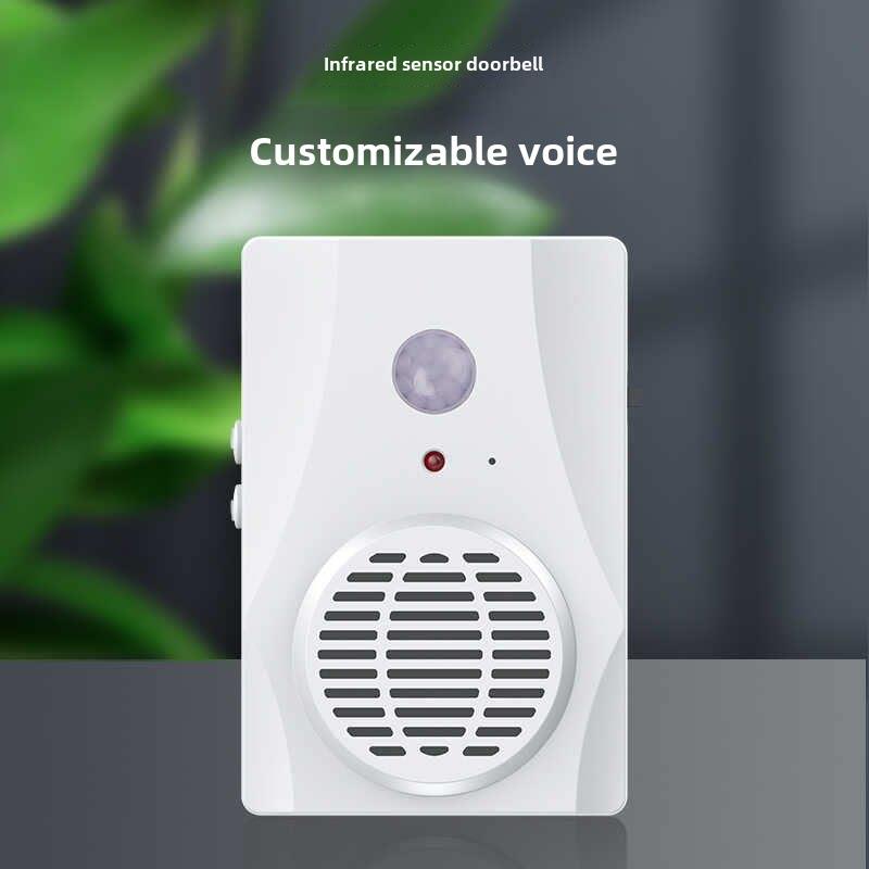 店铺进门语音播报器欢迎光临感应器门店语音播报器工地安全提醒器图片