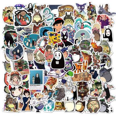 100pcs Cartoon Anime NARUTO Dragon Ball Kids Stickers