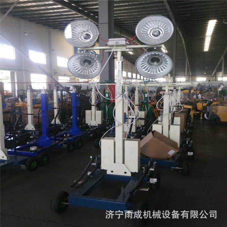 自动升降工作灯柴汽油发电机应急抢险移动照明车图片
