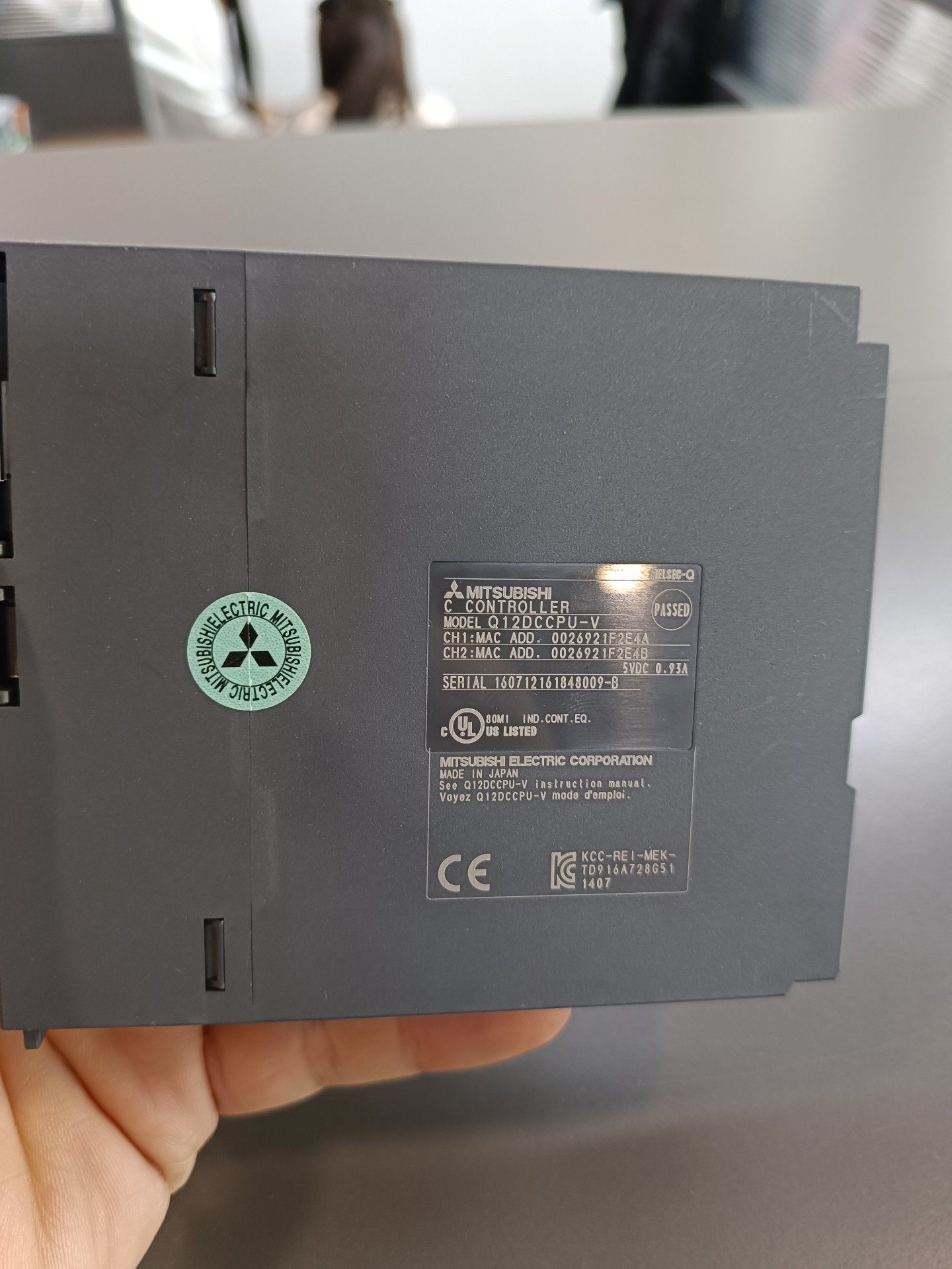 三菱Q12DCCPU -V   2个，原装正品，二手拆机，实