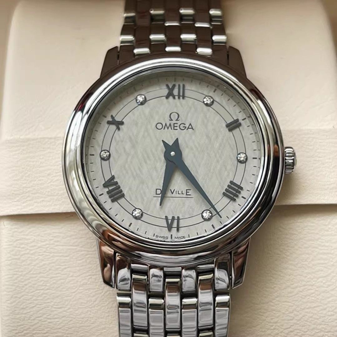 [9.8新]欧米茄碟飞手表27mm石英女款腕表424.10.27.60.56.002,手表,二奢手表,淘宝优惠券,粉丝福利购,淘宝优惠卷