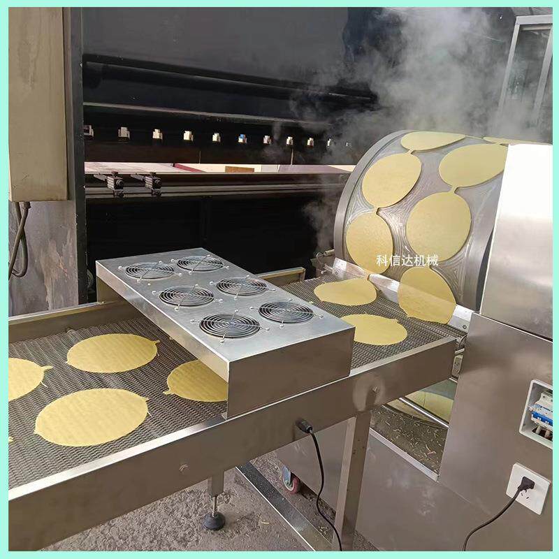 全自动商用千层饼蛋皮机榴莲千层蛋糕皮机班戟皮机虎皮纹蛋皮机