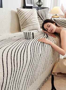 法发沙发盖秋冬新OVL款20式25沙发垫轻奢感沙套全布包防滑沙华庚