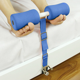 仰卧起坐辅助器床上懒人收腹机卷，腹肌瑜伽室内家用健身器材固定脚