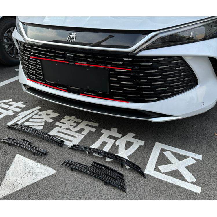 24款比亚迪秦LDMI卡扣式防虫网前中网免拆防护前脸改装饰配件专用