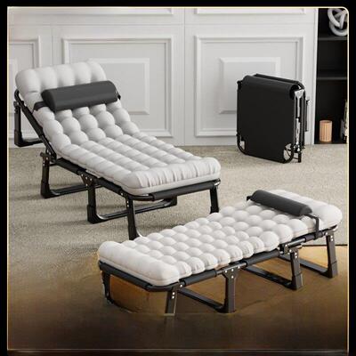 Lightweight folding bed, single bed, household adult nap