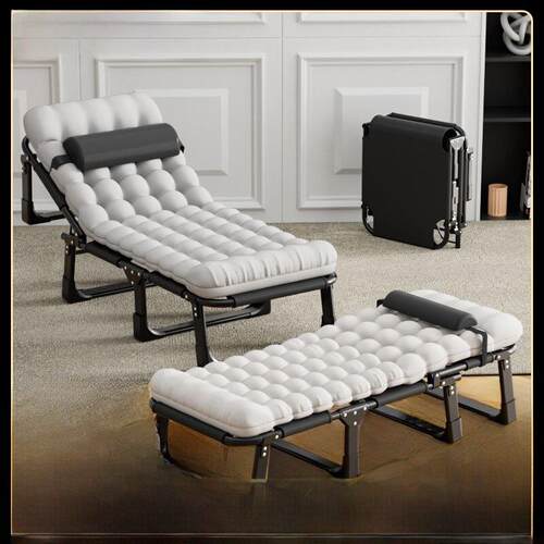 Lightweight folding bed, single bed, household adult nap