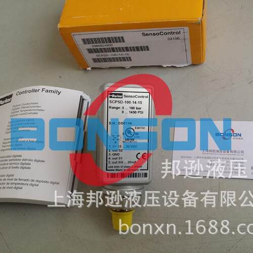 Parker/派克压力继电器 SCPSD-100-14-15，SCPSD-100-04-27