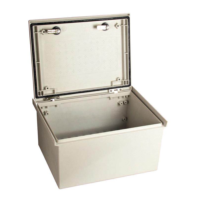 SMC树脂玻璃纤维箱 户外防雨防水玻璃钢带锁配电箱监控开关控制箱