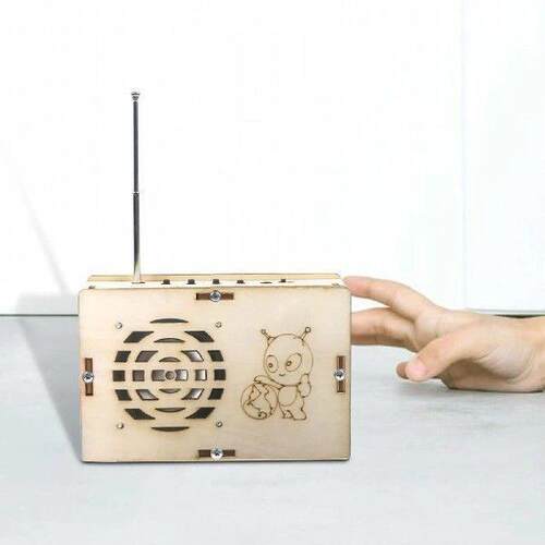 DIY Radio Model Science Kits Wooden Physical Experiment for