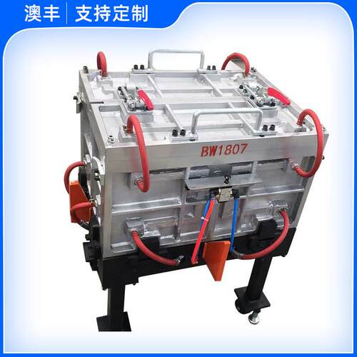 供应冰箱门体发泡模具车载冰箱门体保温箱发泡模具橱柜成型机