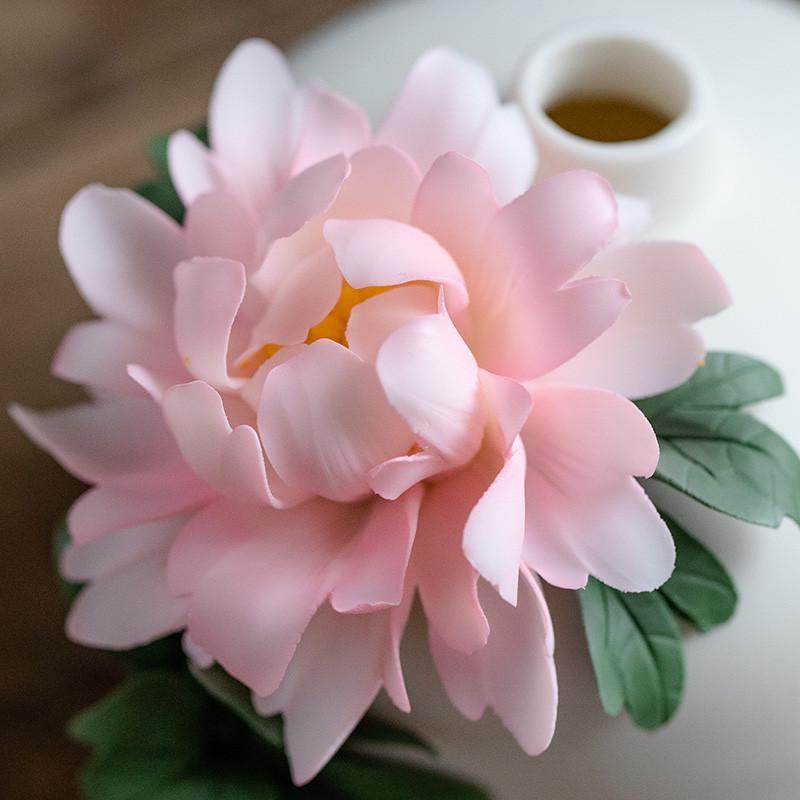 陶瓷杯中式工艺手工牡丹花瓶插花客厅现代轻奢餐桌酒柜装饰品摆件,家居饰品,花瓶,淘宝优惠券,粉丝福利购,淘宝优惠卷