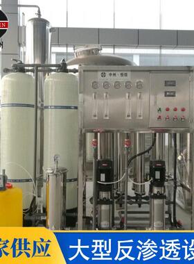 0.25吨0.5吨1吨全自动水处理设备饮用水纯净水设备反渗透ro净水器