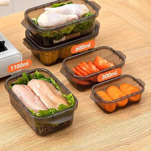 Lidded Food Storage Containers, Kitchen Grade Food Container