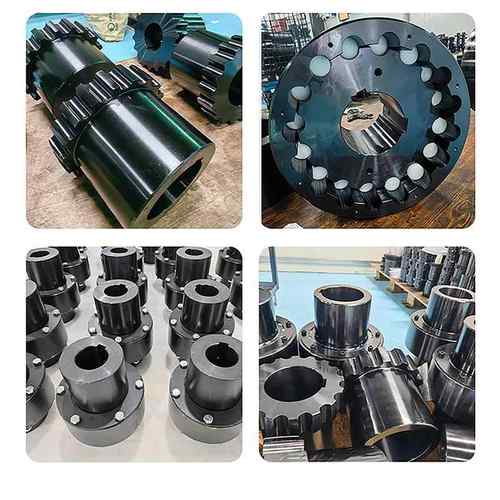 lz弹销联轴器大性RXW扭矩45锻钢轮尼龙柱棒中间套ZL注销齿齿式联