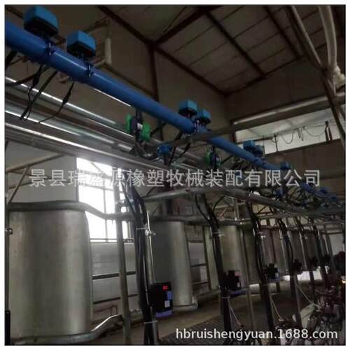 畜牧养殖挤奶机设备配件 并列快放电子计量挤奶机 全自动挤奶机