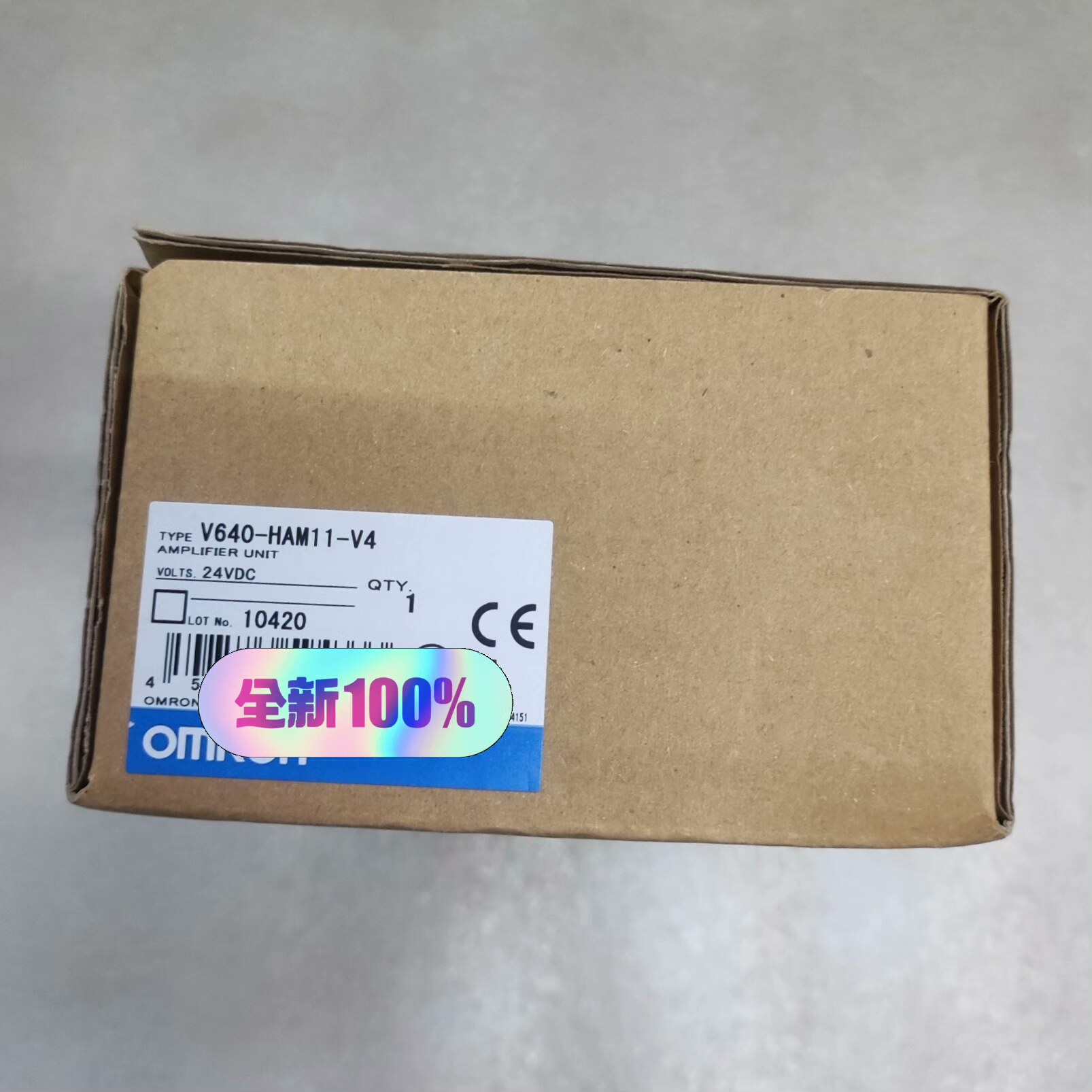 全新欧姆龙V640-HAM11-V4