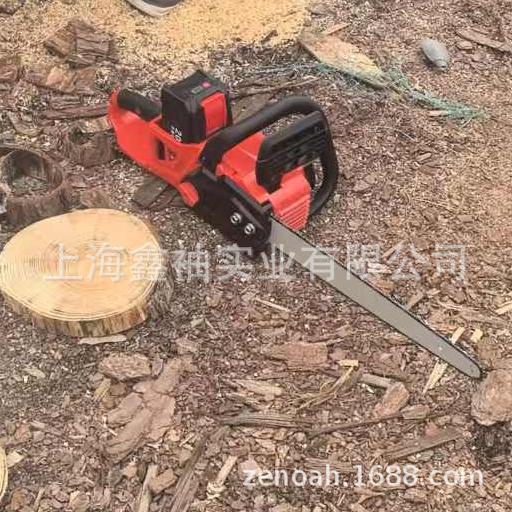 丸崎40V电锯16寸园林伐木锯家用锂电链锯