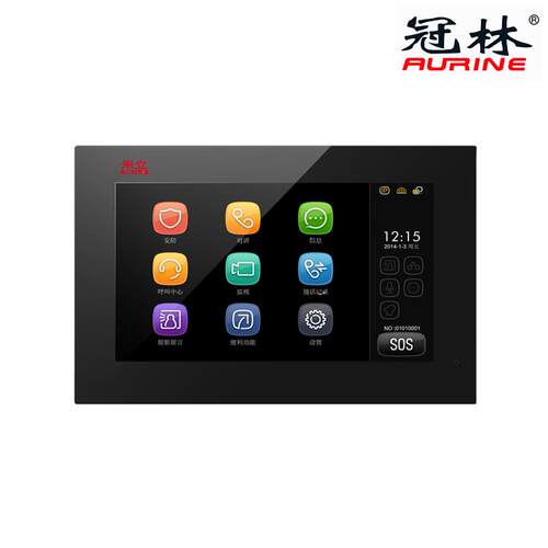 米立可视楼宇对讲系统室内分机ML8-V2门禁冠林ML8-V7S/F5/V10C/V6