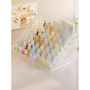 亚克力手机壳展示架多层柜台陈列货架阶梯式平板壳摆放架钢化膜架