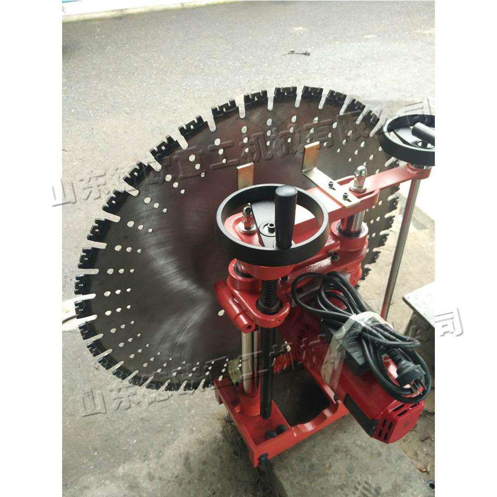 住宅墙体改造切割机小型混凝土钢筋切墙机家用装修墙面锯切机械