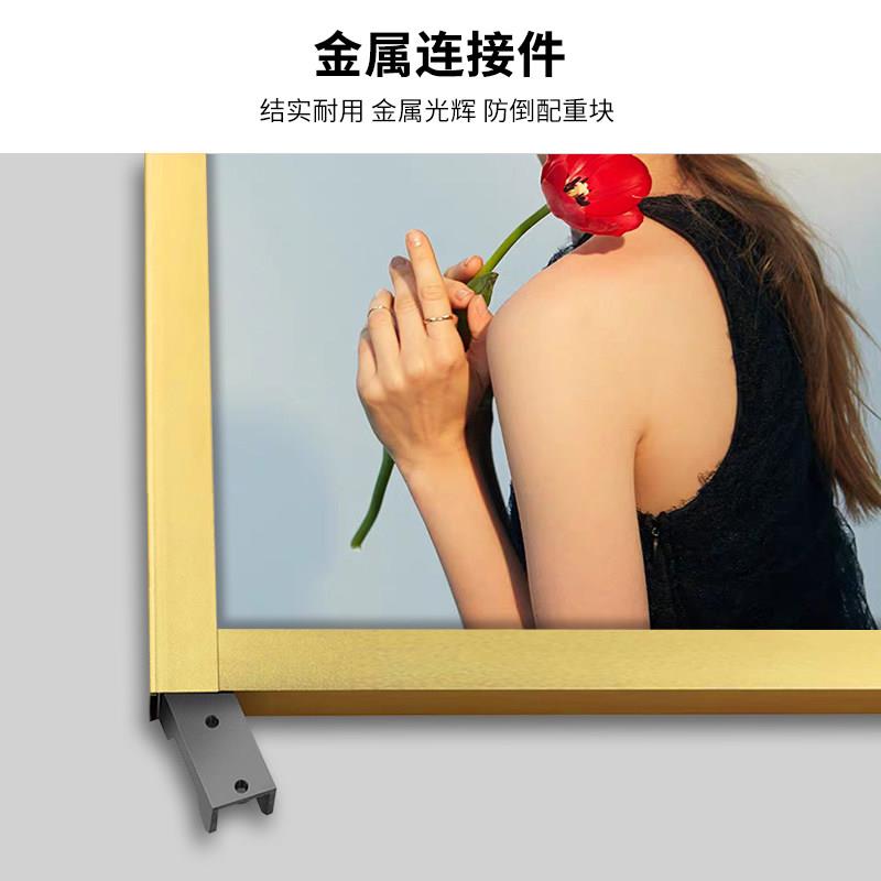水牌kt板支架展架立式地式指引牌指向牌立广牌落展示牌v告型牌