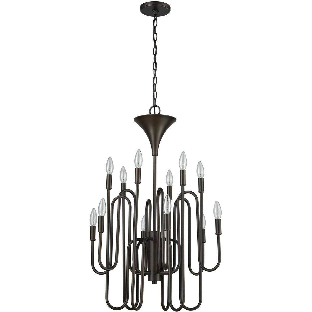 跨境2024新款美式农舍萨克斯风蜡烛吊灯卧室客厅餐厅酒店灯岛灯具