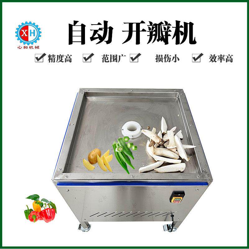 供应现货食品厂竹笋分瓣机 球茎类开半设备 全自动无花果分瓣机