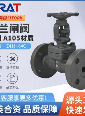 Z41H-64C耐高温高压蒸汽导热油A105锻钢法兰闸阀DN202524050