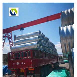 衡水力能钢波纹管涵加厚钢板热镀锌波纹涵管金属波纹管涵洞