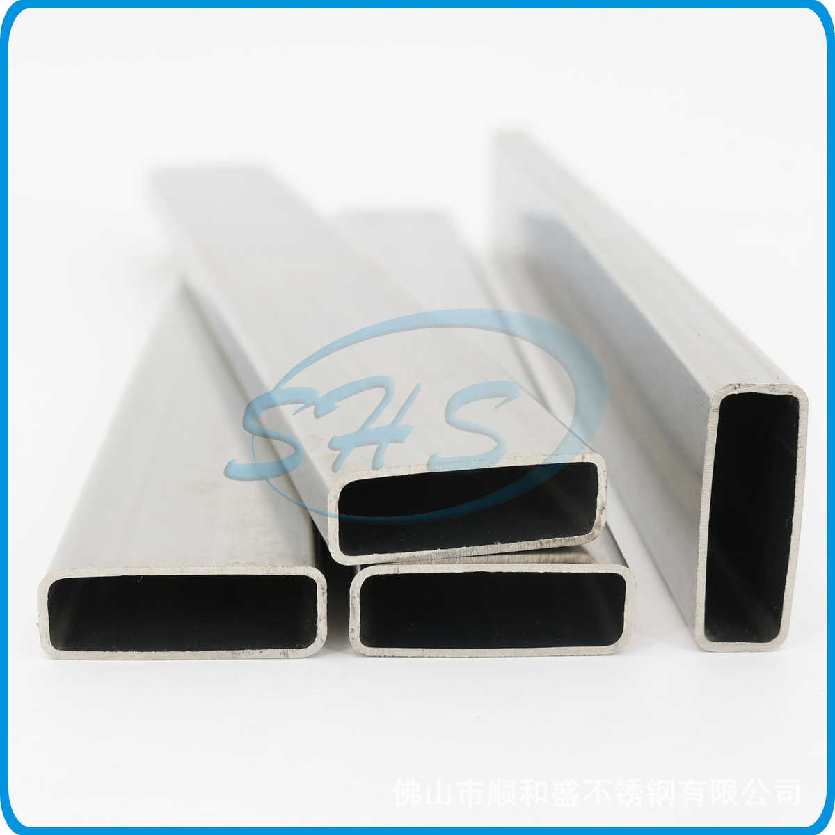 TP316L不锈钢扁管 60*15*1.5 抛光或砂光表面 建筑装饰 家具制品