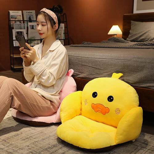 坐垫靠垫一体宿舍大学生屁垫办公室座垫靠背座椅护腰靠背椅子垫子