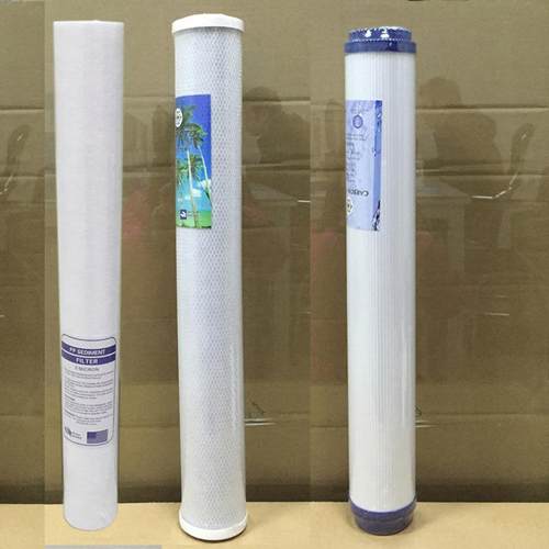 Water Filter Element 三级过滤净水滤芯耗材PP棉滤芯活性炭滤芯