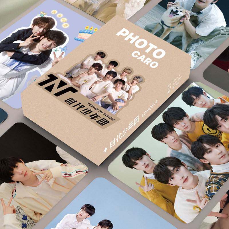 TNT时代少年团镭射LOMO卡新款写真集张真源丁程鑫小卡珍藏分享卡