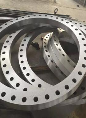 GHH国标卷焊制法兰盘不锈钢大径高压法兰碳钢锻口打平法兰厂盲板