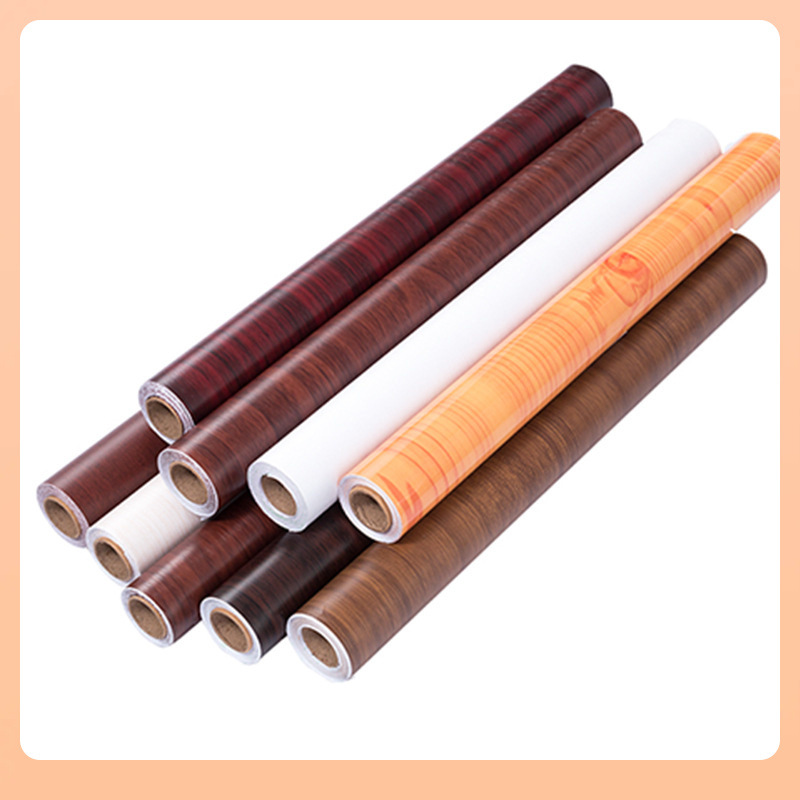 pvc木纹贴纸防水加厚软装墙贴