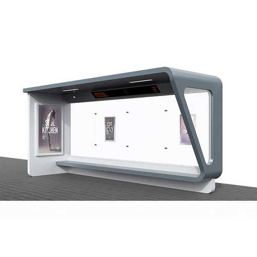 厂家供应候车亭大型智能公交站台农村公交车停靠站智能化户外