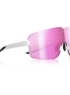 cinalli防雾偏光变色马拉松跑步彩膜防雾紫外线户外运动骑行眼镜