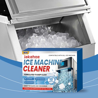 JAKEHOE Ice Maker Cleaning Tablets - Gentle and Convenient H