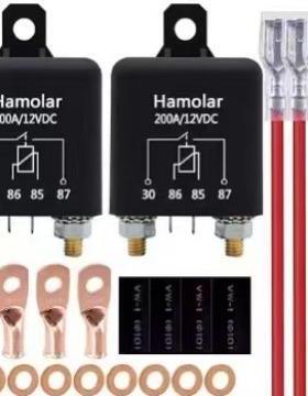 200A120A分流充电继电器开关4个端子继电器配件用于船用卡车