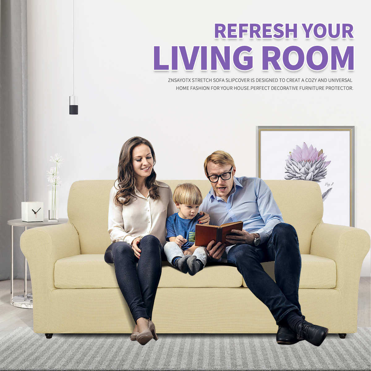 沙发套全分体沙发垫简约纯色弹力全包全罩坐垫套沙发罩,居家布艺,沙发套,淘宝优惠券,粉丝福利购,淘宝优惠卷