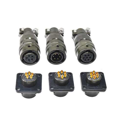 西赛姆MS26482系列航空插头PT06/YH3116F/MS3116F卡扣式连接器